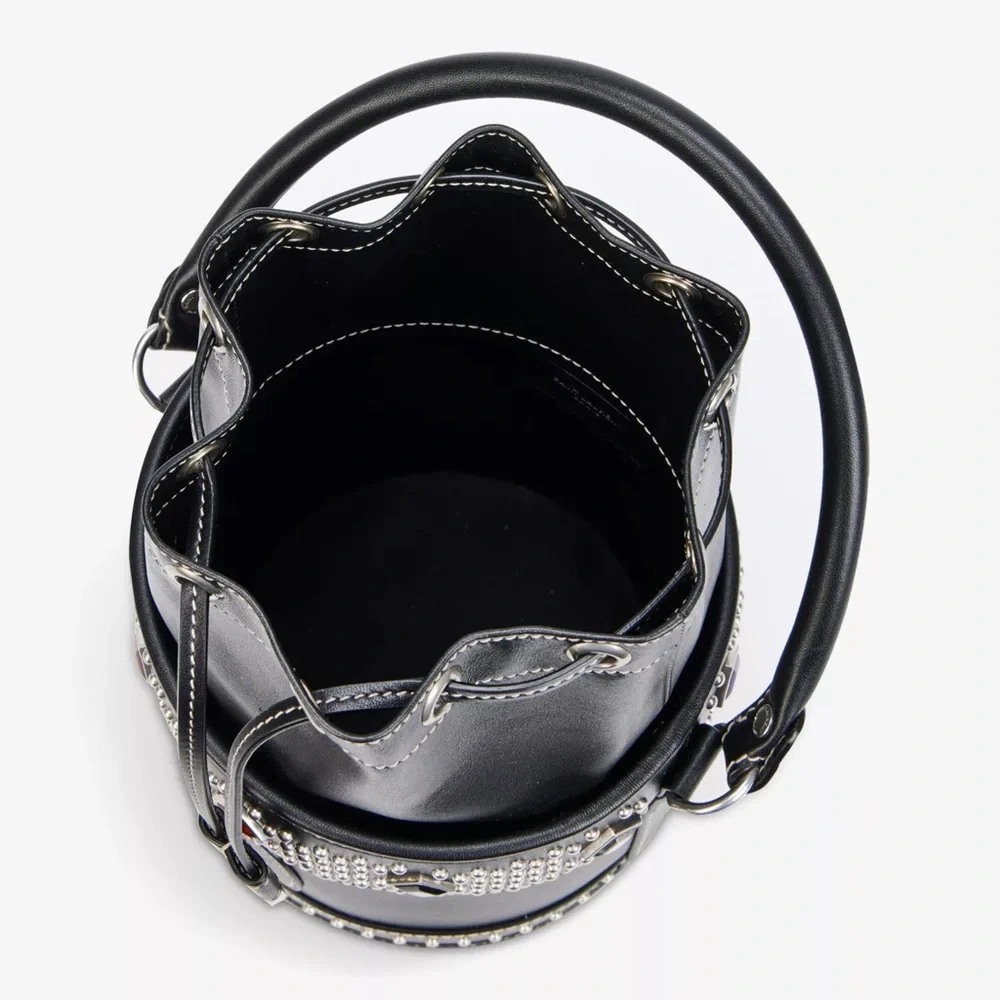 Saint Laurent Bahia Small Bucket‎ Bag black